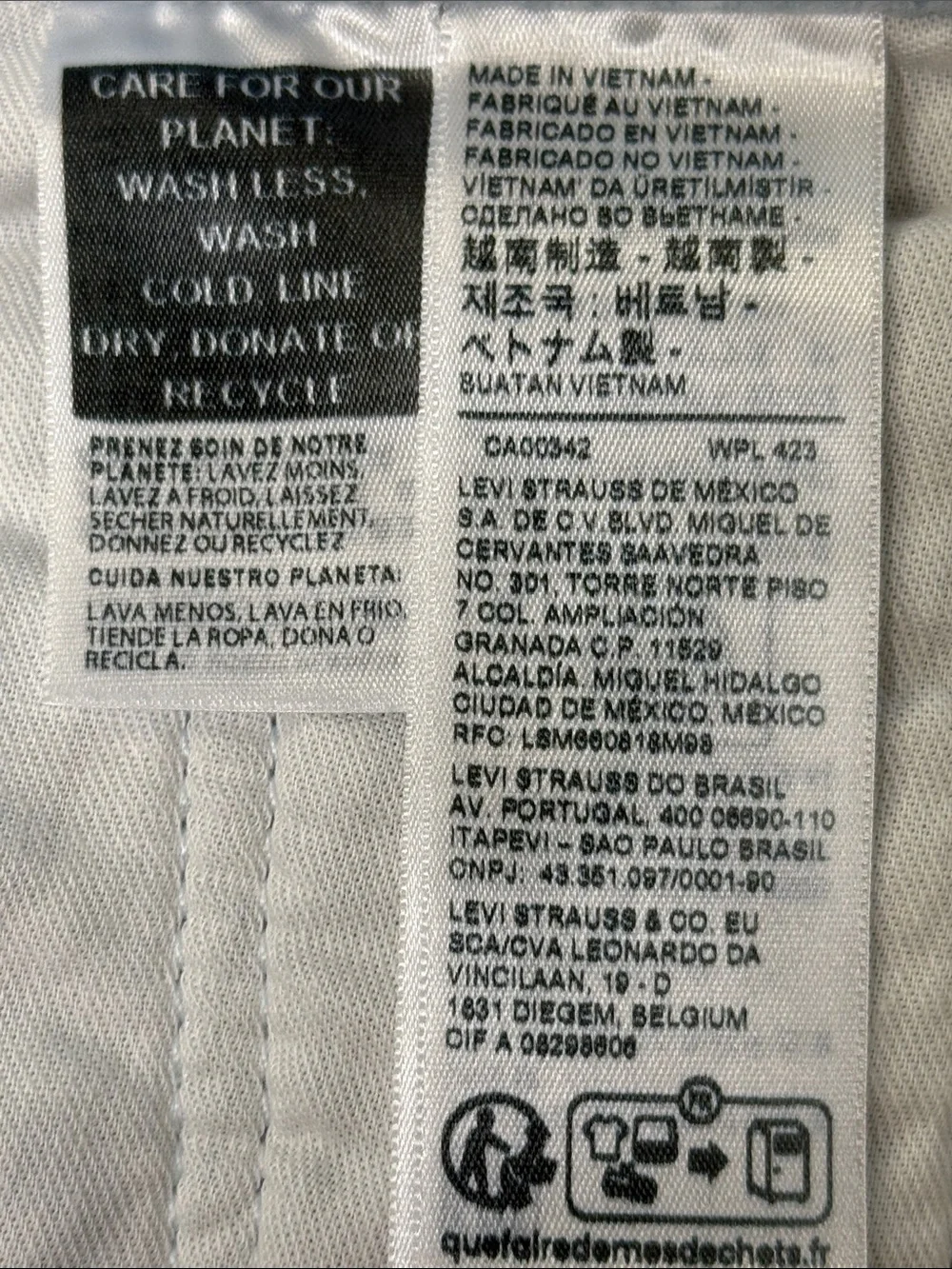 Levis 514 Corduroy Pants Men 30x32 Light Blue Wide Wale Straight Leg Cords Read
